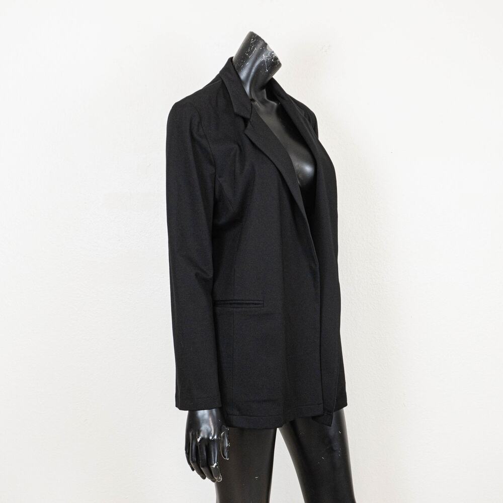 Ripley Rader Black Ponte Knit Oversized Blazer Jacket size 2(S) - Picture 6 of 11